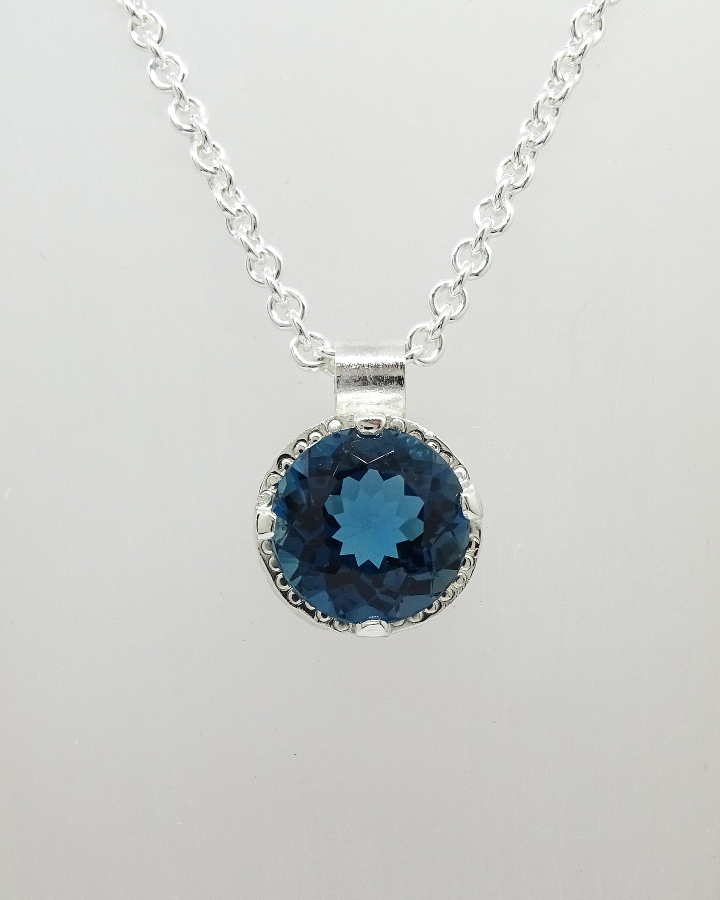 London blue pendant