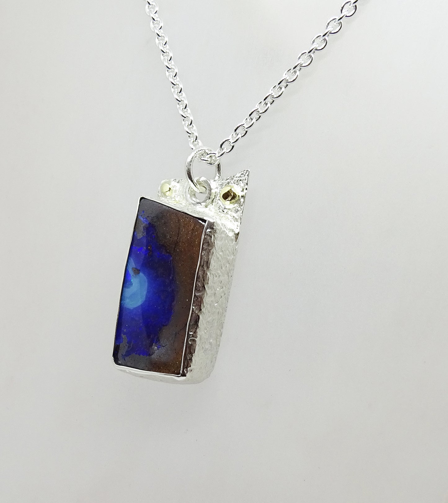 Blue pool pendant