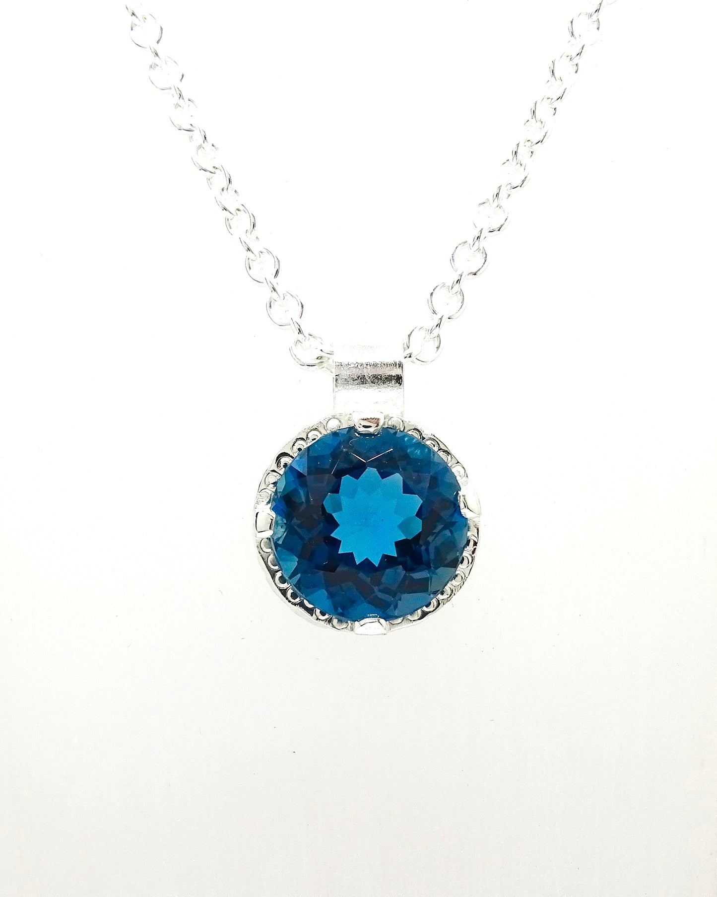 London blue pendant