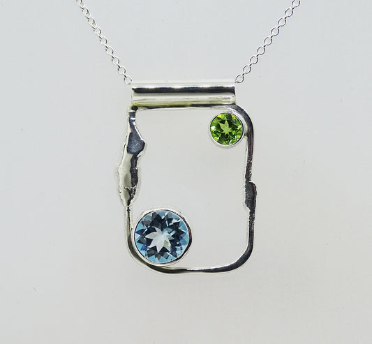 Abstract 1 pendant.