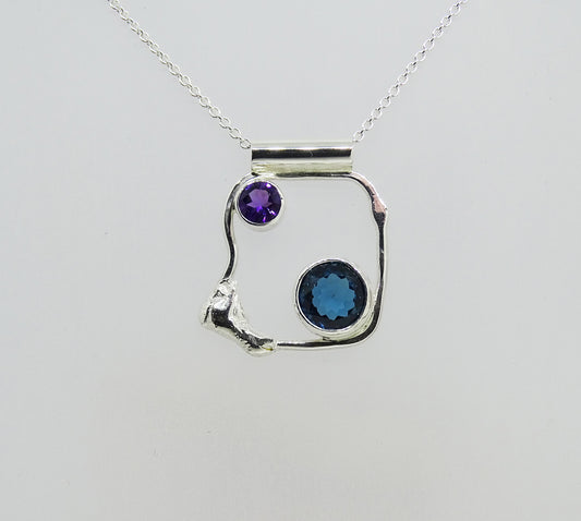 Abstract 5 pendant.