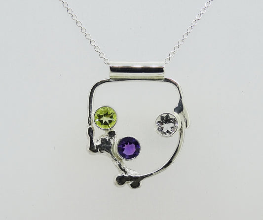 Abstract 6 pendant.