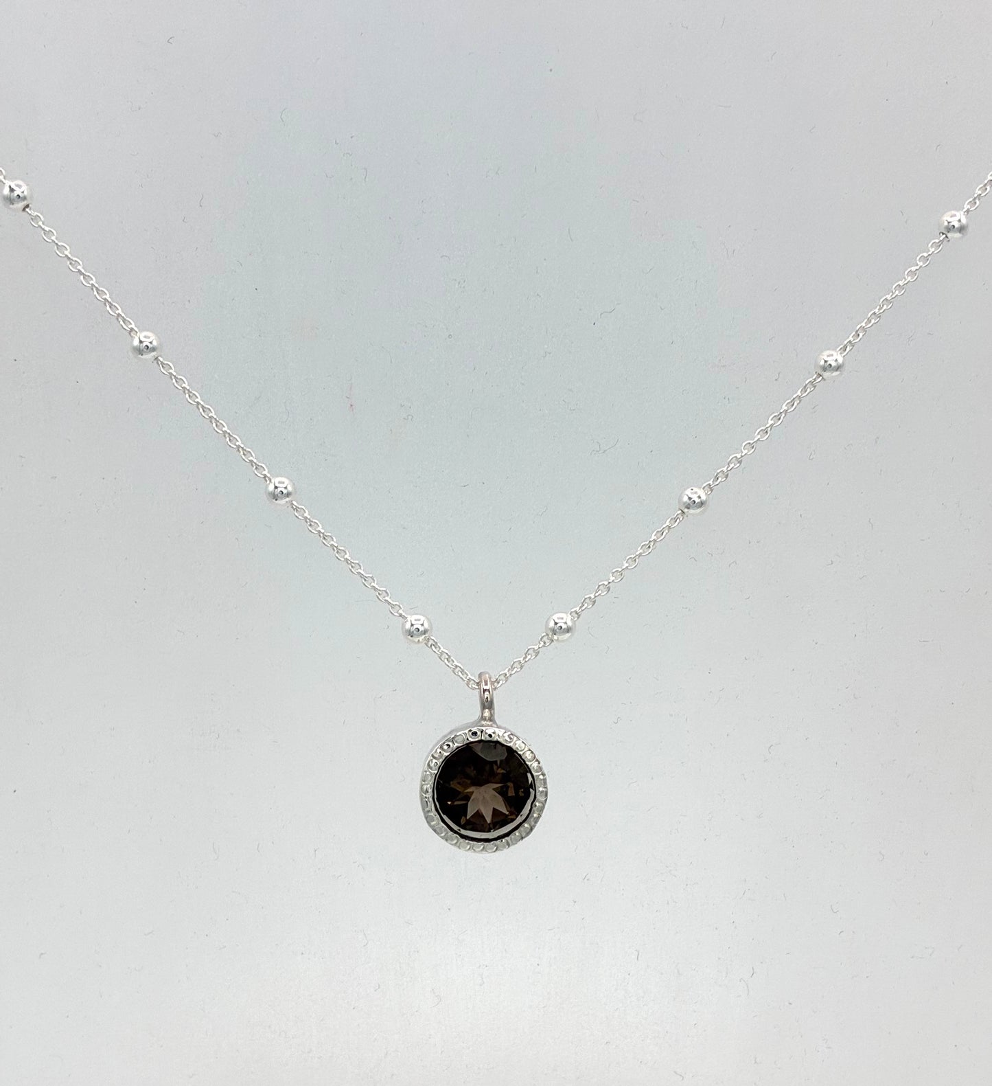 Pendant. Smoky Quartz.
