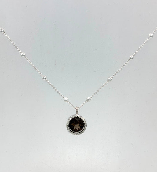 Pendant. Smoky Quartz.