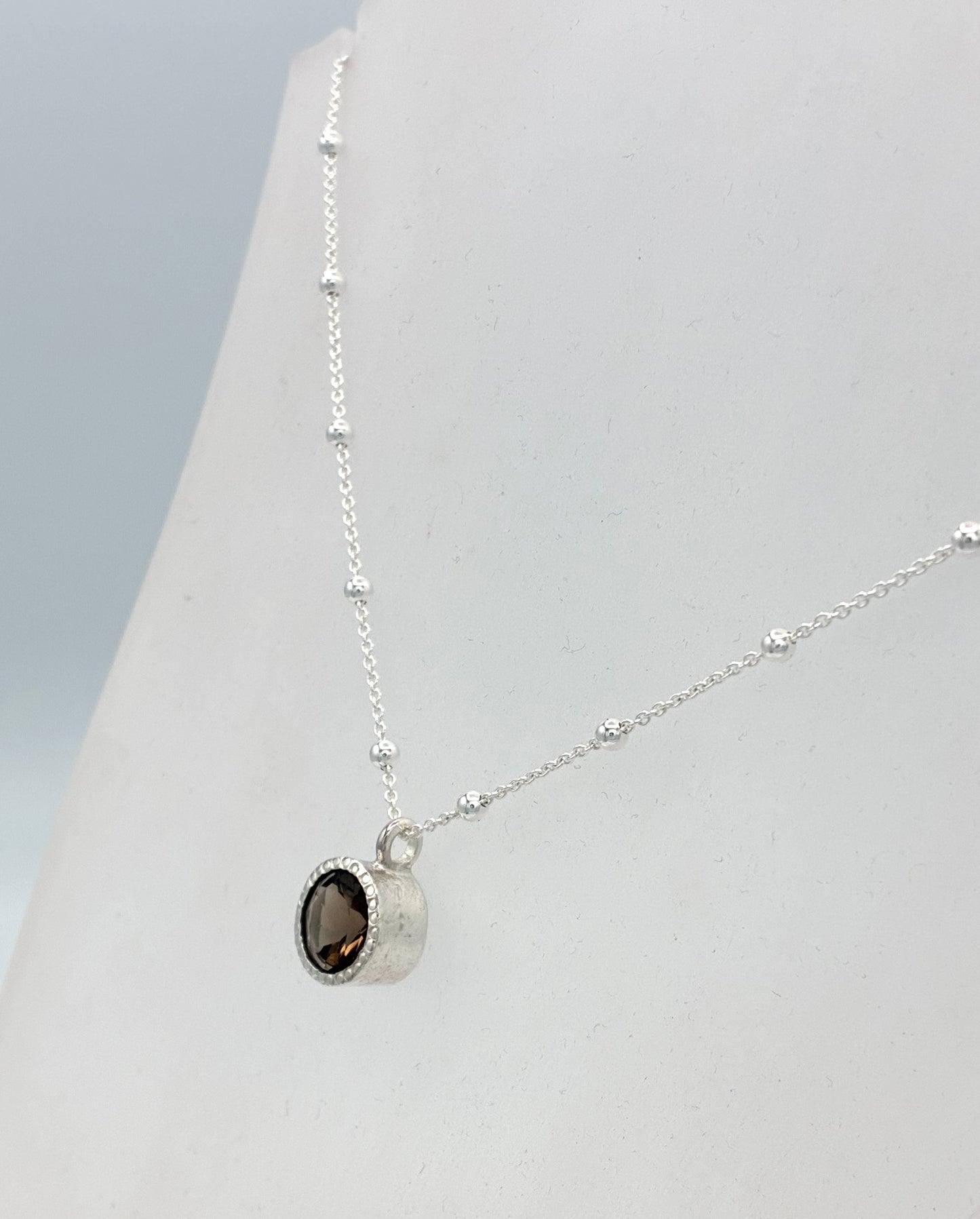 Pendant. Smoky Quartz.