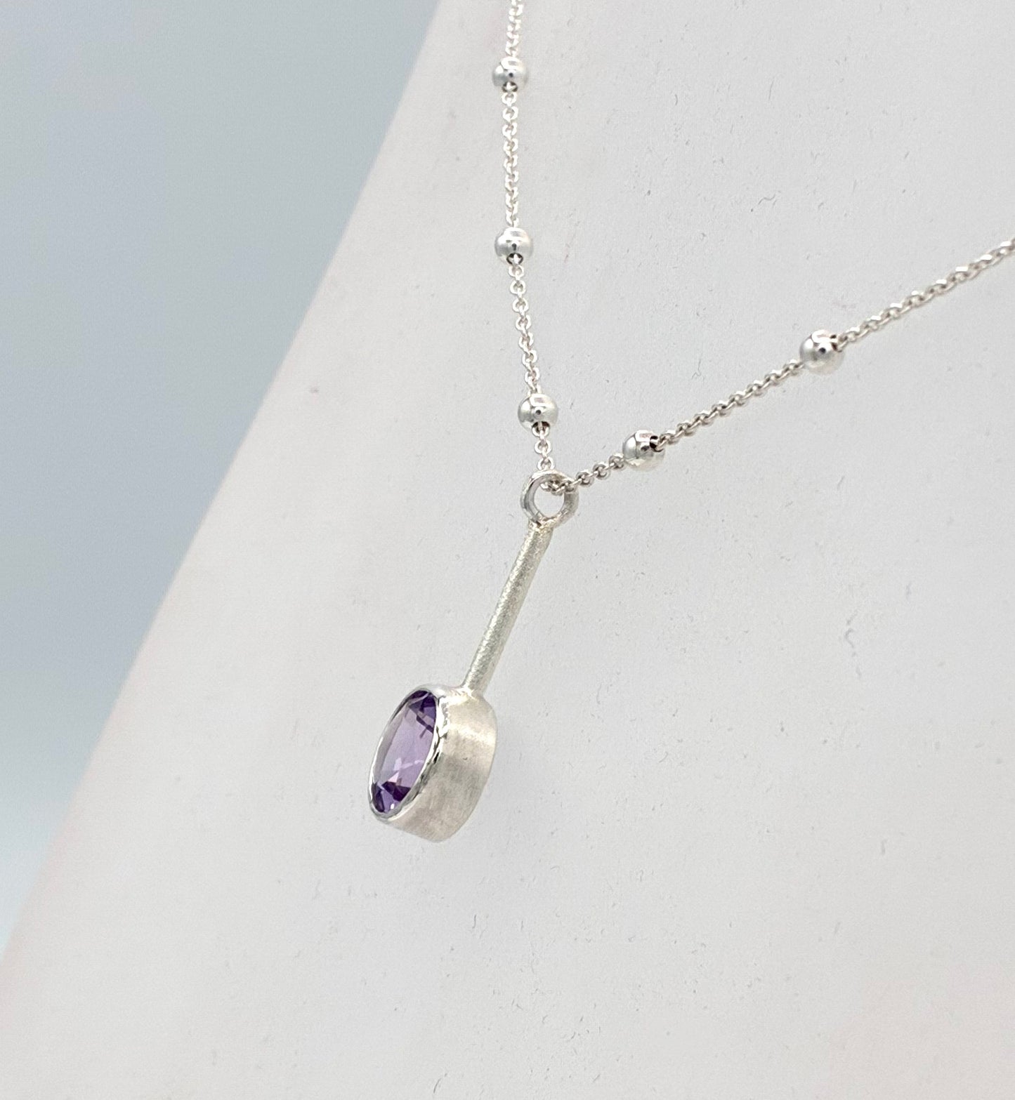 Pendant. Lilac Amethyst.