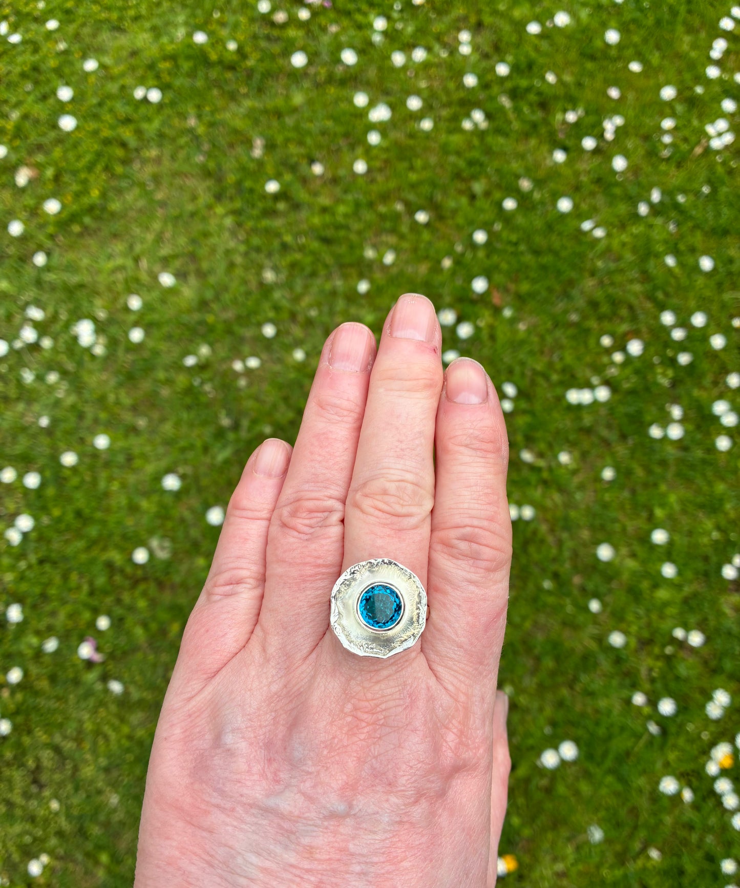 Ring. London Topaz.