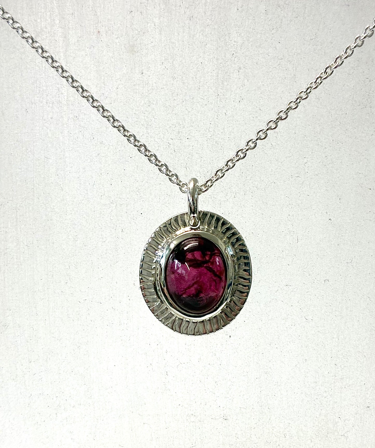 Pendant. Pink Tourmaline.